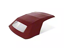 Convertible Top with Glass Window; Bordeaux Red (94-04 Mustang Convertible)