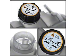 Coolant Recovery Tank with Cap (15-23 Mustang)