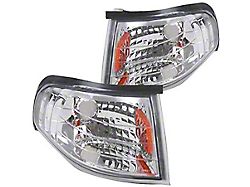 Corner Light; Turn and Parking; Chrome (94-98 Mustang)