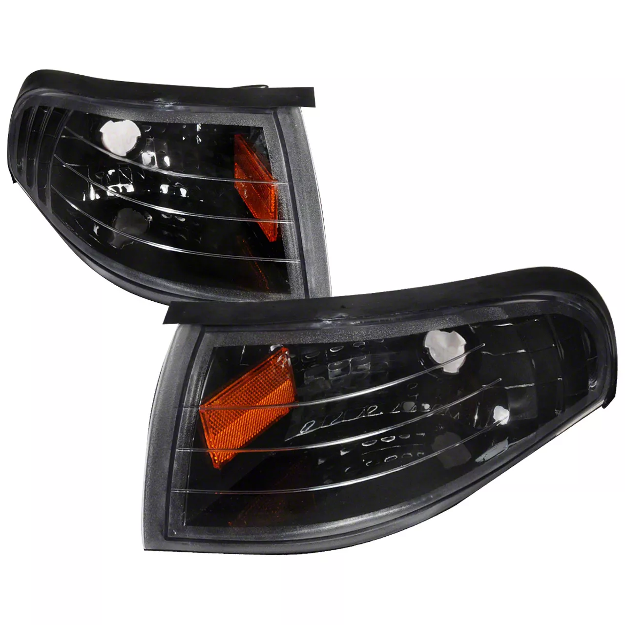 LED 2-Color Corner Parking Turn Signal Light Lamp Pair Set for Chevy