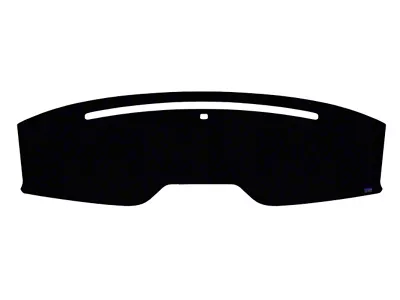 Custom Fit Dash Cover; Brushed Suede Mocha (15-23 Mustang w/o Forward Collision Warning)