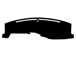 Custom Fit Dash Cover; Carpet Charcoal (24-25 Mustang)