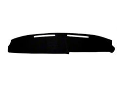 Custom Fit Dash Cover; Dashtex Black (79-86 Mustang)