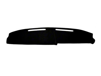 Custom Fit Dash Cover; Dashtex Black (79-86 Mustang)