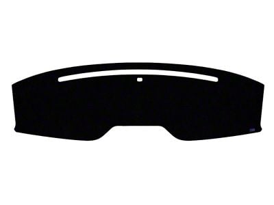 Custom Fit Dash Cover; Dashtex Black (15-23 Mustang w/o Forward Collision Warning)