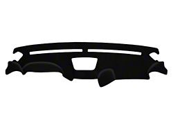 Custom Fit Dash Cover; Dashtex Grey (24-25 Mustang)