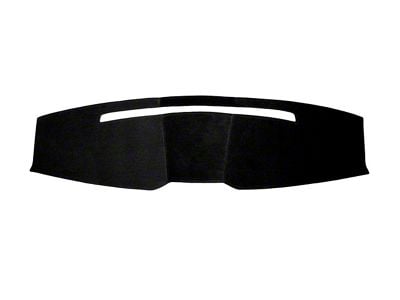 Custom Fit Dash Cover; Sedona Suede Black (05-09 Mustang)
