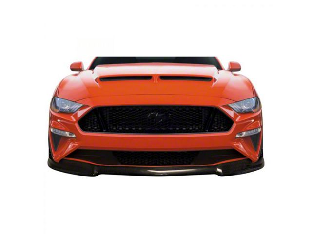 CVX Front Lip Chin Spoiler; Carbon Fiber (18-23 Mustang GT, EcoBoost)