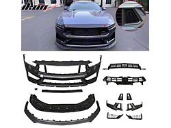 Dark Horse Style Front Bumper Cover; Unpainted (24-25 Mustang)