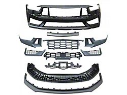 Dark Horse Style Front Bumper; Unpainted (24-25 Mustang GT, EcoBoost)