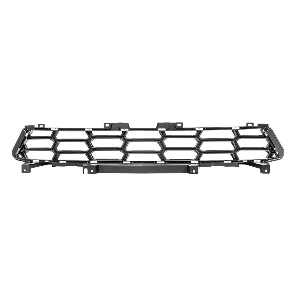 Mustang Dark Horse Style Lower Grille; Glossy Black (24-26 Mustang
