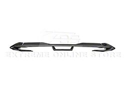 Dark Horse Style Rear Spoiler; Carbon Fiber (24-26 Mustang Fastback)