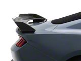 Dark Horse Style Rear Spoiler; Carbon Fiber (24-26 Mustang Fastback)