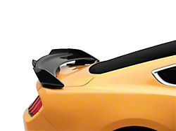 Dark Horse Style Rear Spoiler; Glossy Black (15-23 Mustang Fastback)