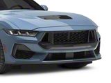 Dark Horse Style Upper Grille with GT Mesh Cover; Carbon Fiber (24-25 Mustang GT, EcoBoost)