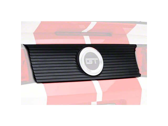 Decklid Panel; Blackout (10-14 Mustang)