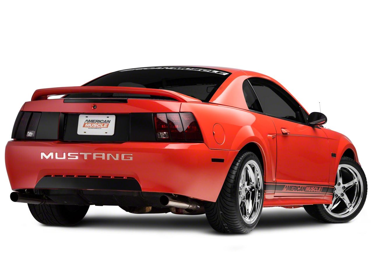1995 Cobra R Rims Mustang Deep Dish 1995 Cobra R Style Chrome Wheel; Rear Only; 18x10 ...