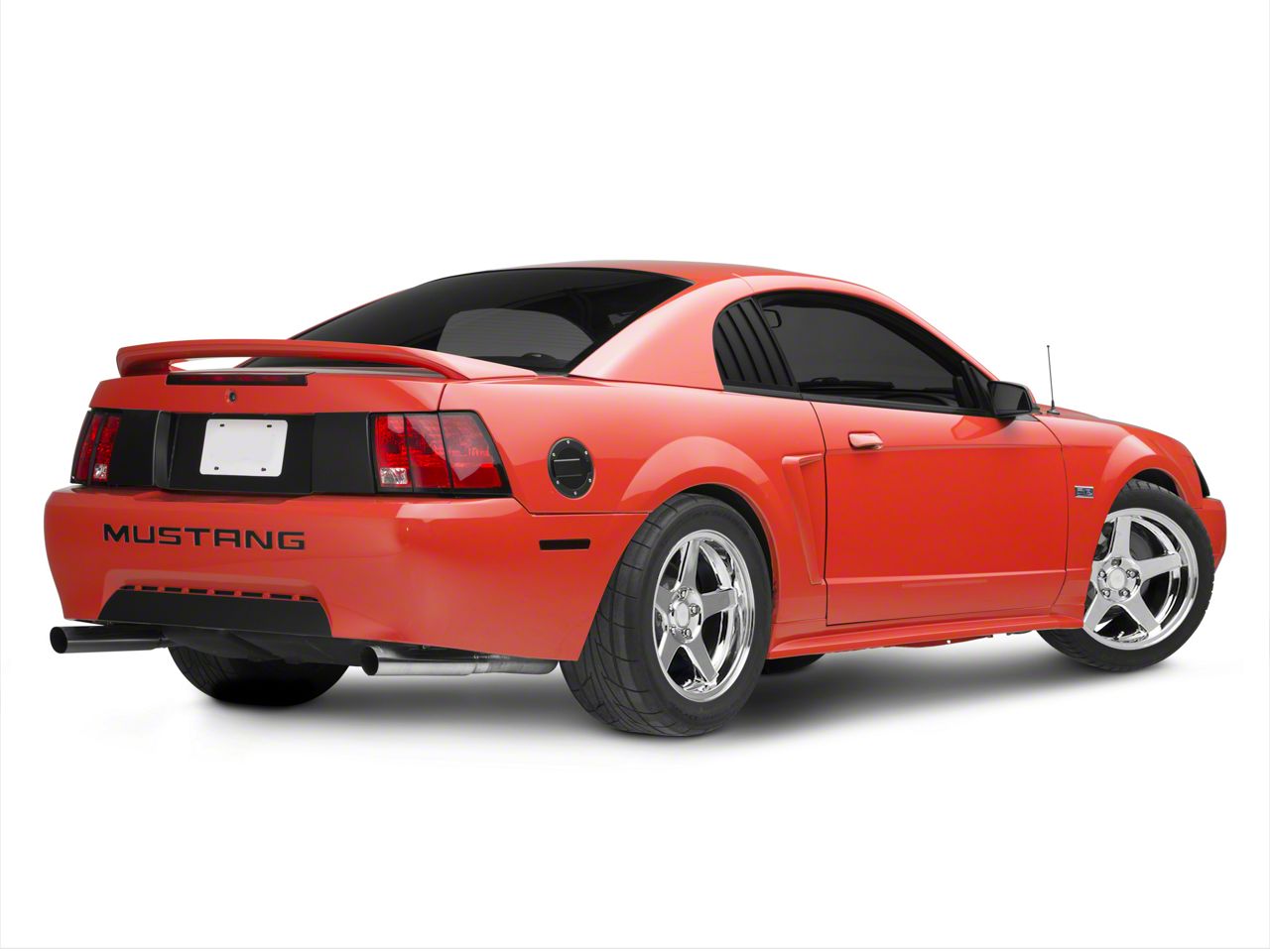 Mustang Deep Dish 2003 Cobra Style Chrome Wheel; 17x9; 25mm