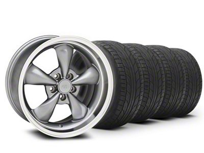 18x9 Bullitt Wheel & NITTO High Performance NT555 G2 Tire Package (05-09 Mustang GT, V6)