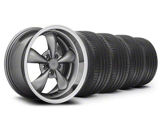 18x9 Bullitt Wheel & Sumitomo High Performance HTR Z5 Tire Package (99-04 Mustang)