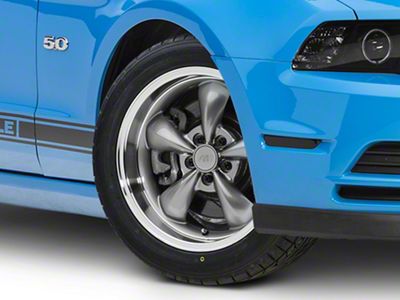 Deep Dish Bullitt Anthracite Wheel; 18x9 (2010 Mustang GT; 10-14 Mustang V6)