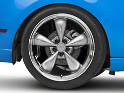 Deep Dish Bullitt Anthracite Wheel; Rear Only; 20x10; 48mm Offset (10-14 Mustang GT, V6)