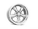Deep Dish Bullitt Anthracite Wheel; Rear Only; 20x10 (10-14 Mustang GT, V6)
