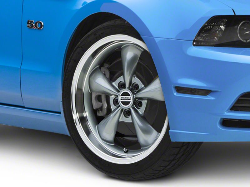 Deep Dish Bullitt Anthracite Wheel; 20x8.5; 38mm Offset (2010 Mustang GT; 10-14 Mustang V6)