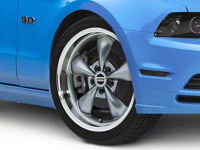 Deep Dish Bullitt Anthracite Wheel; 20x8.5; 38mm Offset (2010 Mustang GT; 10-14 Mustang V6)