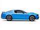 Deep Dish Bullitt Gloss Black Wheel; Rear Only; 18x10 (10-14 Mustang GT w/o Performance Pack, V6)