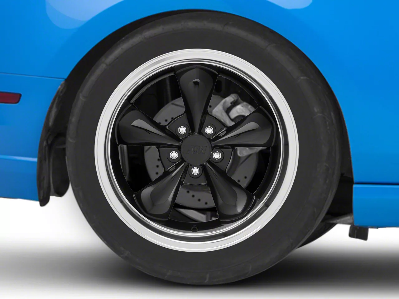 24時間限定タイムセール Deep Mustang Dish Only Rear Wheel; Black Gloss Bullitt その他
