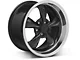 Deep Dish Bullitt Gloss Black Wheel; 20x8.5 (2010 Mustang GT; 10-14 Mustang V6)