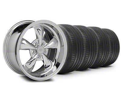 18x9 Bullitt Wheel & Sumitomo High Performance HTR Z5 Tire Package (05-09 Mustang GT, V6)