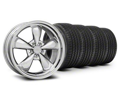 19x8.5 Bullitt Wheel & Lionhart All-Season LH-Five Tire Package (10-14 Mustang GT w/o Performance Pack, V6)
