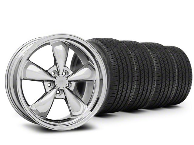 19x8.5 Bullitt Wheel & Lionhart All-Season LH-Five Tire Package (10-14 Mustang GT w/o Performance Pack, V6)