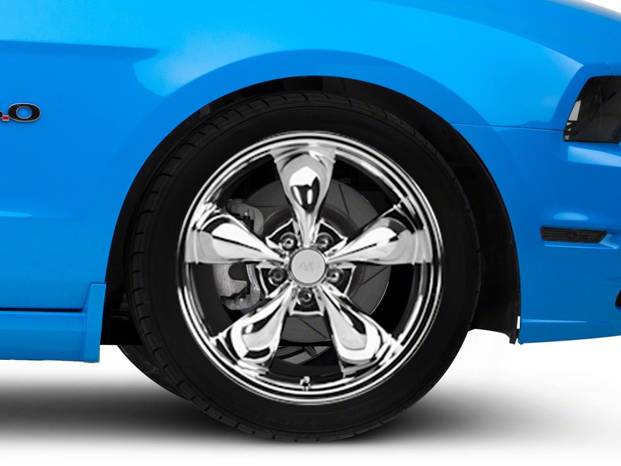 Mustang 19x8.5 Bullitt Wheel & Lionhart All-Season LH-Five Tire