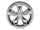 Deep Dish Bullitt Chrome 4-Wheel Kit; 20x8.5 (2010 Mustang GT; 10-14 Mustang V6)