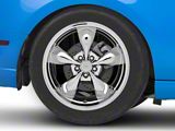 Deep Dish Bullitt Chrome Wheel; Rear Only; 19x10; 48mm Offset (10-14 Mustang GT w/o Performance Pack, V6)