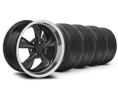 18x9 Bullitt Wheel & Sumitomo High Performance HTR Z5 Tire Package (05-09 Mustang GT, V6)