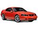Deep Dish FR500 Style Gloss Black Machined Wheel; Rear Only; 18x10 (99-04 Mustang)