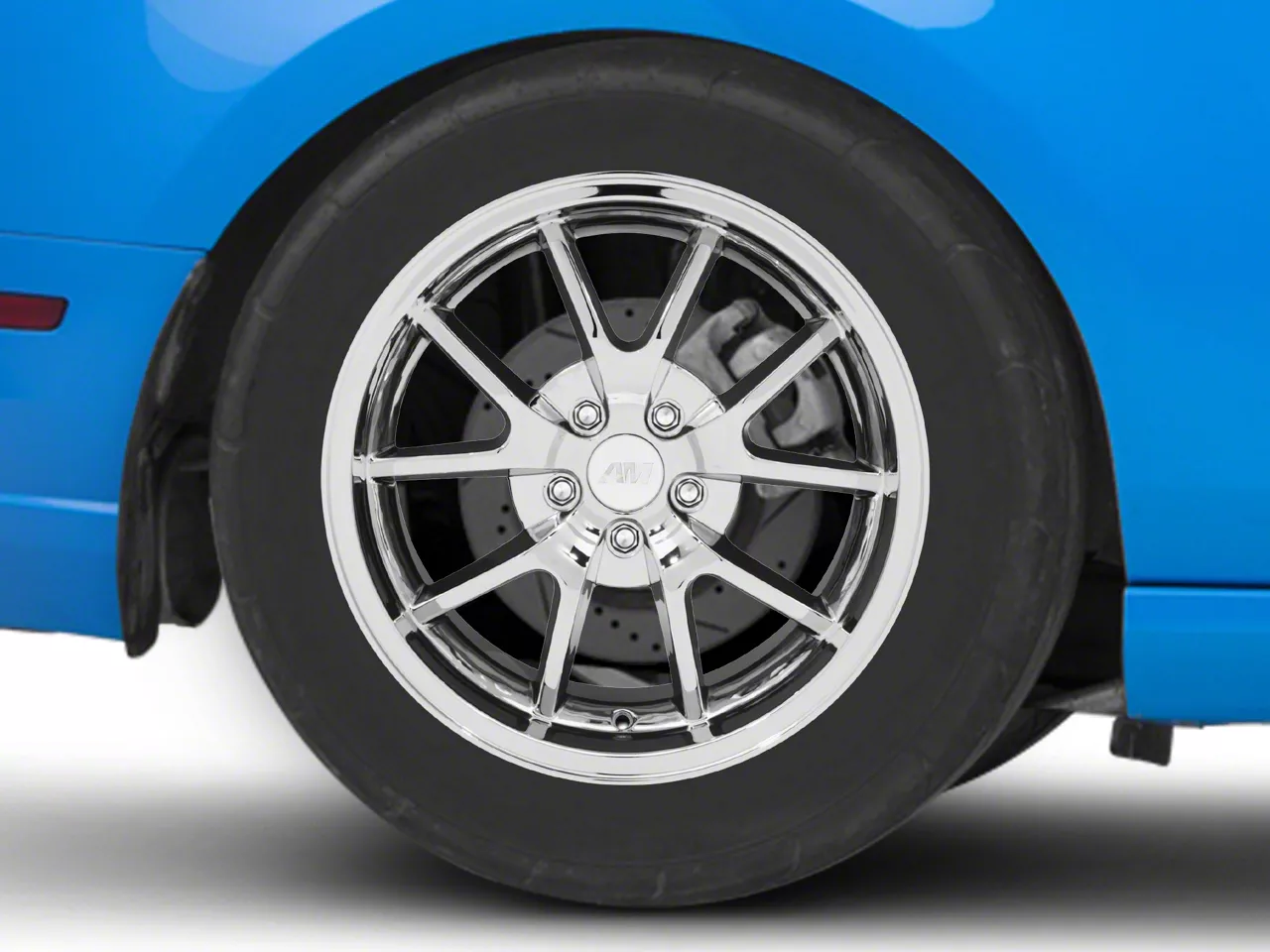 MKW Offroad Mustang M121 Chrome Wheel; 20x8.5; 35mm Offset MKW Offroad Mustang M121 Chrome Wheel; 20x8.5; 35mm Offset
