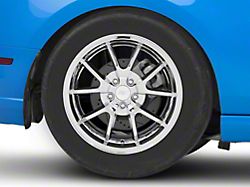 Deep Dish FR500 Style Chrome Wheel; Rear Only; 18x10; 35mm Offset (10-14 Mustang, Excluding 13-14 GT500)