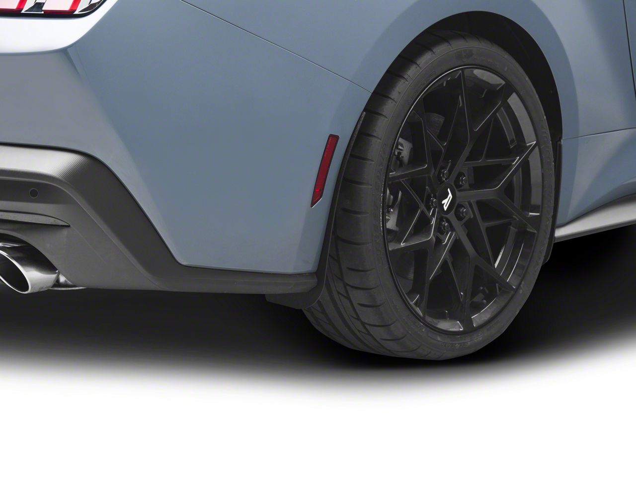 Mustang Deluxe Rock Guards; Front and Rear (24-26 Mustang) - Free