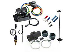 Davies Craig Digital Thermatic Fan Switch Kit with 1/4-Inch NPT Sensor and 35mm Inline Adapter Kit (Universal; Some Adaptation May Be Required)