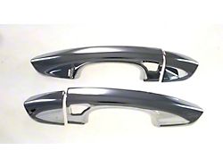 Door Handle Covers; Chrome (15-23 Mustang)