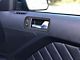 Door Handle Surround Accent Trim; Raw Carbon Fiber (10-14 Mustang)