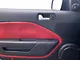 Door Handle Surround Accent Trim; Raw Carbon Fiber (05-09 Mustang)