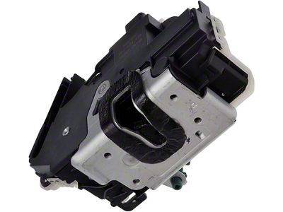 Door Lock Actuator Motor; Integrated; Front Passenger Side; With Latch (10-14 Mustang)