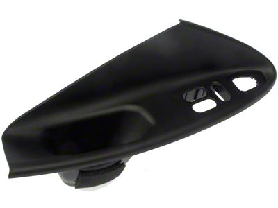 Door Panel Insert; Driver Side; Black (94-04 Mustang Coupe)