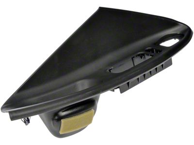 Door Panel Insert; Driver Side; Black (99-04 Mustang Convertible)